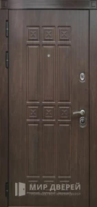 Металлическая дверь с зеркалом в квартиру  с шумоизоляцией входная  №12 внутренняя